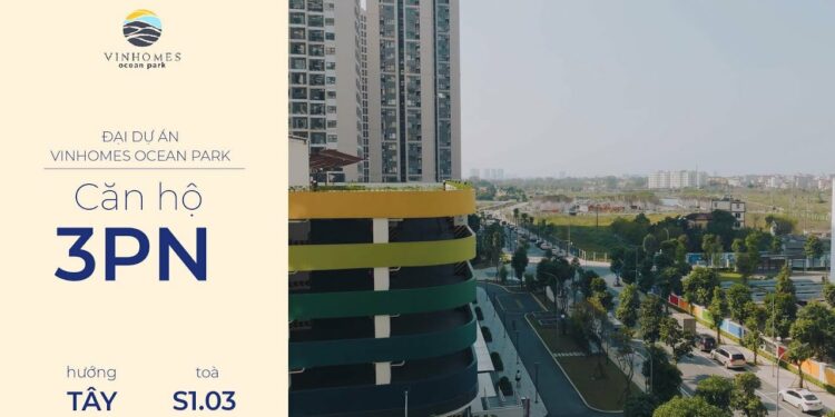 Vinhomes TV | GIỚI THIỆU CĂN 3PN HƯỚNG TÂY TOÀ S1.03 VINHOMES OCEAN PARK